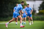 31 July 2024; Ross Byrne during a Leinster rugby training session at UCD in Dublin. Photo by Ramsey Cardy/Sportsfile