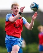 31 July 2024; Andrew Osborne during a Leinster rugby training session at UCD in Dublin. Photo by Ramsey Cardy/Sportsfile