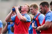 31 July 2024; Paddy McCarthy during a Leinster rugby training session at UCD in Dublin. Photo by Ramsey Cardy/Sportsfile
