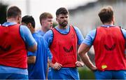 31 July 2024; Harry Byrne during a Leinster rugby training session at UCD in Dublin. Photo by Ramsey Cardy/Sportsfile
