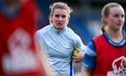 30 July 2024; Ruth Campbell during Leinster rugby women's season launch at Energia Park in Dublin. Photo by Shauna Clinton/Sportsfile