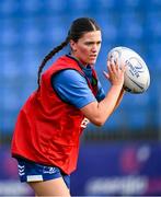 30 July 2024; Jade Gaffney during Leinster rugby women's season launch at Energia Park in Dublin. Photo by Shauna Clinton/Sportsfile