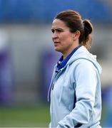 30 July 2024; Leinster head coach Tania Rosser during Leinster rugby women's season launch at Energia Park in Dublin. Photo by Shauna Clinton/Sportsfile