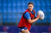 30 July 2024; Jade Gaffney during Leinster rugby women's season launch at Energia Park in Dublin. Photo by Shauna Clinton/Sportsfile