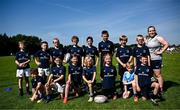 31 July 2024; Participants during the Bank of Ireland Leinster Rugby Summer Camp at St Mary's College RFC in Dublin. Photo by Harry Murphy/Sportsfile