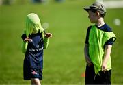 31 July 2024; Participants during the Bank of Ireland Leinster Rugby Summer Camp at St Mary's College RFC in Dublin. Photo by Harry Murphy/Sportsfile