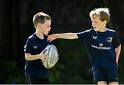 31 July 2024; Participants during the Bank of Ireland Leinster Rugby Summer Camp at St Mary's College RFC in Dublin. Photo by Harry Murphy/Sportsfile