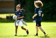 31 July 2024; Participants during the Bank of Ireland Leinster Rugby Summer Camp at St Mary's College RFC in Dublin. Photo by Harry Murphy/Sportsfile