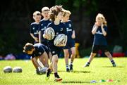 31 July 2024; Elliot Madden during the Bank of Ireland Leinster Rugby Summer Camp at St Mary's College RFC in Dublin. Photo by Harry Murphy/Sportsfile