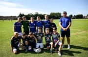 31 July 2024; Participants during the Bank of Ireland Leinster Rugby Summer Camp at St Mary's College RFC in Dublin. Photo by Harry Murphy/Sportsfile