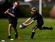 31 July 2024; Participants during the Bank of Ireland Leinster Rugby Summer Camp at St Mary's College RFC in Dublin. Photo by Harry Murphy/Sportsfile