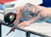 1 August 2024; Tom Fannon of Team Ireland in action during his men's 50m freestyle heat at the Paris La Défense Arena during the 2024 Paris Summer Olympic Games in Paris, France. Photo by Ian MacNicol/Sportsfile