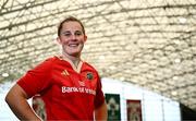 1 August 2024; Enya Breen of Munster during the Vodafone Women's Interprovincial launch at the IRFU High Performance Centre on the Sport Ireland Campus in Dublin. Photo by Shauna Clinton/Sportsfile