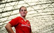 1 August 2024; Enya Breen of Munster during the Vodafone Women's Interprovincial launch at the IRFU High Performance Centre on the Sport Ireland Campus in Dublin. Photo by Shauna Clinton/Sportsfile