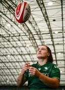 1 August 2024; Méabh Deely of Connacht during the Vodafone Women's Interprovincial launch at the IRFU High Performance Centre on the Sport Ireland Campus in Dublin. Photo by Shauna Clinton/Sportsfile