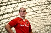 1 August 2024; Enya Breen of Munster during the Vodafone Women's Interprovincial launch at the IRFU High Performance Centre on the Sport Ireland Campus in Dublin. Photo by Shauna Clinton/Sportsfile
