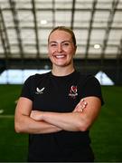1 August 2024; Fiona Tuite of Ulster during the Vodafone Women's Interprovincial launch at the IRFU High Performance Centre on the Sport Ireland Campus in Dublin. Photo by Shauna Clinton/Sportsfile