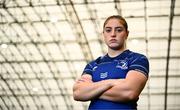 1 August 2024; Katie Whelan of Leinster during the Vodafone Women's Interprovincial launch at the IRFU High Performance Centre on the Sport Ireland Campus in Dublin. Photo by Shauna Clinton/Sportsfile