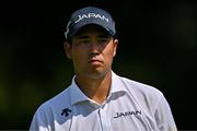 1 August 2024; Hideki Matsuyama Hideki of Team Japan during round 1 of the men's golf singles at Le Golf National during the 2024 Paris Summer Olympic Games in Paris, France. Photo by Brendan Moran/Sportsfile