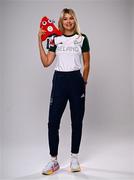 1 August 2024; Team Ireland complete as athletes for Para Equestrian, Para Triathlon and Para Rowing are unveiled at the RDS in Dublin. Paralympics Ireland athletes will compete at Paris 2024 this summer from August 28 - September 8 #TheNextLevel | #Paris2024 | #TeamIreland. Pictured is equestrian Sarah Slattery. Photo by Harry Murphy/Sportsfile