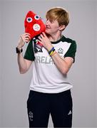 1 August 2024; Team Ireland complete as athletes for Para Equestrian, Para Triathlon and Para Rowing are unveiled at the RDS in Dublin. Paralympics Ireland athletes will compete at Paris 2024 this summer from August 28 - September 8 #TheNextLevel | #Paris2024 | #TeamIreland. Pictured is para-triathlete Chloe MacCombe. Photo by Harry Murphy/Sportsfile