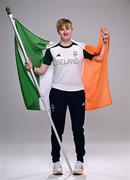 1 August 2024; Team Ireland complete as athletes for Para Equestrian, Para Triathlon and Para Rowing are unveiled at the RDS in Dublin. Paralympics Ireland athletes will compete at Paris 2024 this summer from August 28 - September 8 #TheNextLevel | #Paris2024 | #TeamIreland. Pictured is para-triathlete Chloe MacCombe. Photo by Harry Murphy/Sportsfile