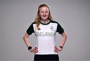 1 August 2024; Team Ireland complete as athletes for Para Equestrian, Para Triathlon and Para Rowing are unveiled at the RDS in Dublin. Paralympics Ireland athletes will compete at Paris 2024 this summer from August 28 - September 8 #TheNextLevel | #Paris2024 | #TeamIreland. Pictured is para-triathlete Judith MacCombe. Photo by Harry Murphy/Sportsfile