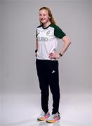 1 August 2024; Team Ireland complete as athletes for Para Equestrian, Para Triathlon and Para Rowing are unveiled at the RDS in Dublin. Paralympics Ireland athletes will compete at Paris 2024 this summer from August 28 - September 8 #TheNextLevel | #Paris2024 | #TeamIreland. Pictured is para-triathlete Judith MacCombe. Photo by Harry Murphy/Sportsfile