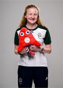 1 August 2024; Team Ireland complete as athletes for Para Equestrian, Para Triathlon and Para Rowing are unveiled at the RDS in Dublin. Paralympics Ireland athletes will compete at Paris 2024 this summer from August 28 - September 8 #TheNextLevel | #Paris2024 | #TeamIreland. Pictured is para-triathlete Judith MacCombe. Photo by Harry Murphy/Sportsfile