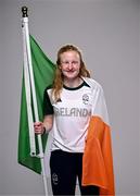 1 August 2024; Team Ireland complete as athletes for Para Equestrian, Para Triathlon and Para Rowing are unveiled at the RDS in Dublin. Paralympics Ireland athletes will compete at Paris 2024 this summer from August 28 - September 8 #TheNextLevel | #Paris2024 | #TeamIreland. Pictured is para-triathlete Judith MacCombe. Photo by Harry Murphy/Sportsfile