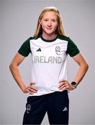 1 August 2024; Team Ireland complete as athletes for Para Equestrian, Para Triathlon and Para Rowing are unveiled at the RDS in Dublin. Paralympics Ireland athletes will compete at Paris 2024 this summer from August 28 - September 8 #TheNextLevel | #Paris2024 | #TeamIreland. Pictured is para-triathlete Cassie Cava. Photo by Harry Murphy/Sportsfile