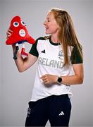 1 August 2024; Team Ireland complete as athletes for Para Equestrian, Para Triathlon and Para Rowing are unveiled at the RDS in Dublin. Paralympics Ireland athletes will compete at Paris 2024 this summer from August 28 - September 8 #TheNextLevel | #Paris2024 | #TeamIreland. Pictured is para-triathlete Cassie Cava. Photo by Harry Murphy/Sportsfile