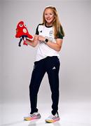 1 August 2024; Team Ireland complete as athletes for Para Equestrian, Para Triathlon and Para Rowing are unveiled at the RDS in Dublin. Paralympics Ireland athletes will compete at Paris 2024 this summer from August 28 - September 8 #TheNextLevel | #Paris2024 | #TeamIreland. Pictured is para-triathlete Cassie Cava. Photo by Harry Murphy/Sportsfile