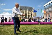 1 August 2024; Tánaiste, Minister for Foreign Affairs and Minister for Defence, Micheál Martin, TD,  in attendance at Fesport Festival at the Cháteau de Vincennes during the 2024 Paris Summer Olympic Games in Paris, France. Photo by Sam Barnes/Sportsfile