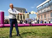 1 August 2024; Tánaiste, Minister for Foreign Affairs and Minister for Defence, Micheál Martin, TD,  in attendance at Fesport Festival at the Cháteau de Vincennes during the 2024 Paris Summer Olympic Games in Paris, France. Photo by Sam Barnes/Sportsfile