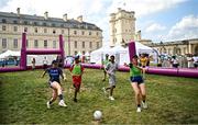 1 August 2024; A general view of the action from the gaelic football showcase at Fesport Festival at the Cháteau de Vincennes during the 2024 Paris Summer Olympic Games in Paris, France. Photo by Sam Barnes/Sportsfile