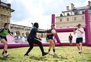 1 August 2024; A general view of the action at the GAA showcase at the Fesport Festival at the Cháteau de Vincennes during the 2024 Paris Summer Olympic Games in Paris, France. Photo by Sam Barnes/Sportsfile