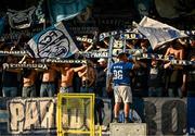 1 August 2024; Zurich supporters before the UEFA Conference League second qualifying round second leg match between Shelbourne and FC Zurich at Tolka Park in Dublin. Photo by Harry Murphy/Sportsfile