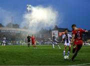 1 August 2024; A general view of action during the UEFA Conference League second qualifying round second leg match between Shelbourne and FC Zurich at Tolka Park in Dublin. Photo by Thomas Flinkow/Sportsfile