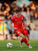 1 August 2024; Matty Smith of Shelbourne during the UEFA Conference League second qualifying round second leg match between Shelbourne and FC Zurich at Tolka Park in Dublin. Photo by Thomas Flinkow/Sportsfile