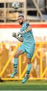 1 August 2024; Shelbourne goalkeeper Conor Kearns during the UEFA Conference League second qualifying round second leg match between Shelbourne and FC Zurich at Tolka Park in Dublin. Photo by Thomas Flinkow/Sportsfile