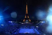 1 August 2024; A general view of the arena during the men's preliminary phase pool A match between Team Poland and Team France at the Eiffel Tower Stadium during the 2024 Paris Summer Olympic Games in Paris, France. Photo by Stephen McCarthy/Sportsfile