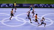 2 August 2024; Markus Rooth of Team Norway on his way to winning the men's decathlon 100m heat at the Stade de France during the 2024 Paris Summer Olympic Games in Paris, France. Photo by Sam Barnes/Sportsfile