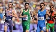 2 August 2024; Luke McCann of Team Ireland after finishing 8th in the men's 1500m round 1 at the Stade de France during the 2024 Paris Summer Olympic Games in Paris, France. Photo by Sam Barnes/Sportsfile