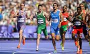 2 August 2024; Luke McCann of Team Ireland after finishing 8th in the men's 1500m round 1 at the Stade de France during the 2024 Paris Summer Olympic Games in Paris, France. Photo by Sam Barnes/Sportsfile