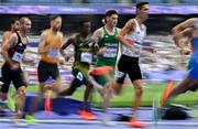 2 August 2024; Luke McCann of Team Ireland in action during the men's 1500m round 1 at the Stade de France during the 2024 Paris Summer Olympic Games in Paris, France. Photo by Sam Barnes/Sportsfile