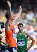 2 August 2024; Andrew Coscoran of Team Ireland after the men's 1500m Round 1 at the Stade de France during the 2024 Paris Summer Olympic Games in Paris, France. Photo by Sam Barnes/Sportsfile