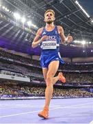 2 August 2024; Jimmy Gressier of Team France during the men's 10,000m final at the Stade de France during the 2024 Paris Summer Olympic Games in Paris, France. Photo by Sam Barnes/Sportsfile