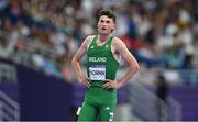 3 August 2024; Luke McCann of Team Ireland after his men's 1500m repechage at the Stade de France during the 2024 Paris Summer Olympic Games in Paris, France. Photo by Sam Barnes/Sportsfile