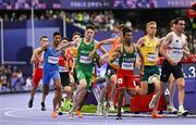 3 August 2024; Luke McCann of Team Ireland in action during the men's 1500m repechage at the Stade de France during the 2024 Paris Summer Olympic Games in Paris, France. Photo by Sam Barnes/Sportsfile
